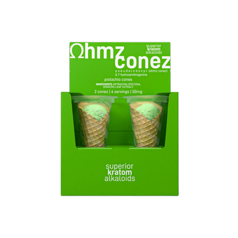 Ohmz Conez Green - 7-Hydroxy + Pseudoindoxyl Blend / 2 Pack