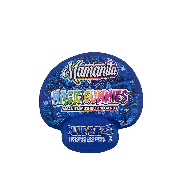 Mamanita Blue Razz Amanita Muscaria Magic Gummies - 2 Pack